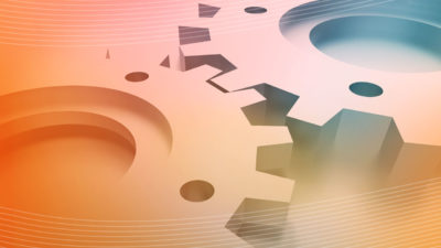 Photo of gears signifying EdTech product team and UX agency working together