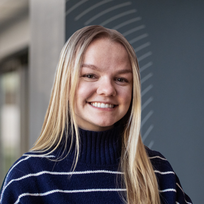 photo of Ellie Joyce - UX Design Co-op at Openfield